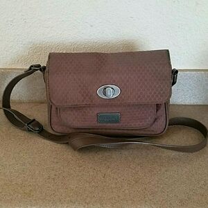 BAGGALLINI CROSSBODY LIGHT BROWN PURSE